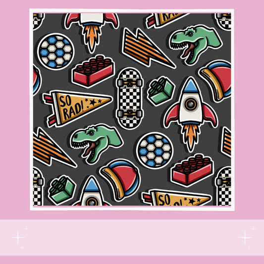 Boy Stickers 1 Slot