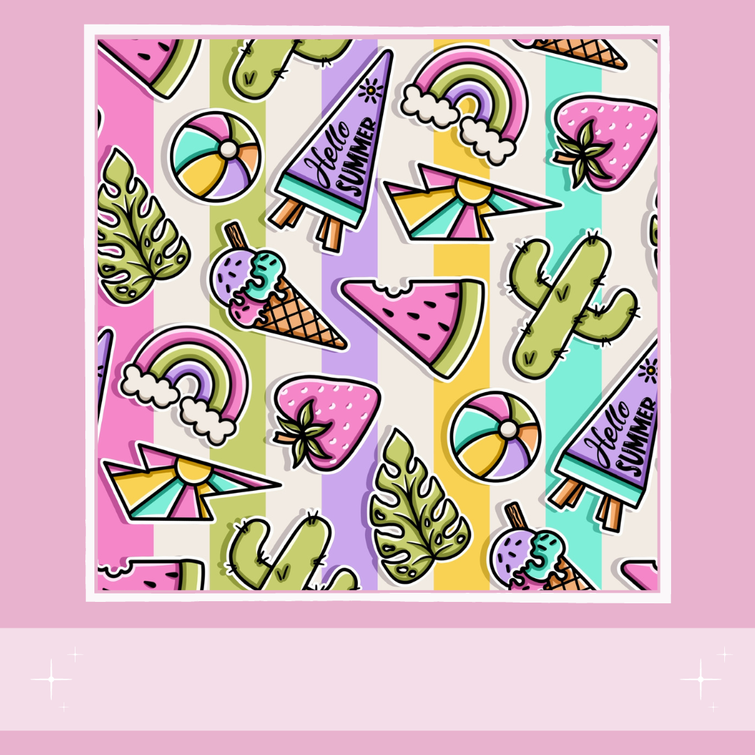 Summer sticker (small print) 1 Slot